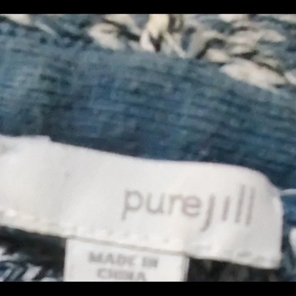 Pure Jill sweater ⭐️ cotton ⭐️ blue & white ⭐️ - Picture 6 of 8